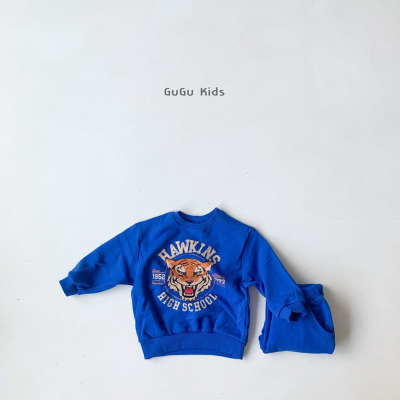 Gugu Kids - Korean Children Fashion - #Kfashion4kids - Hawkins Top Bottom Set - 7