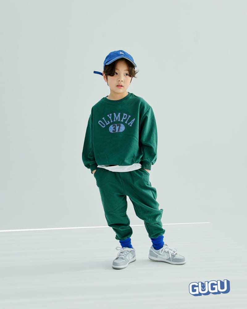 Gugu Kids - Korean Children Fashion - #kidzfashiontrend - 37 Olympia Top Bottom Set With Mom - 4