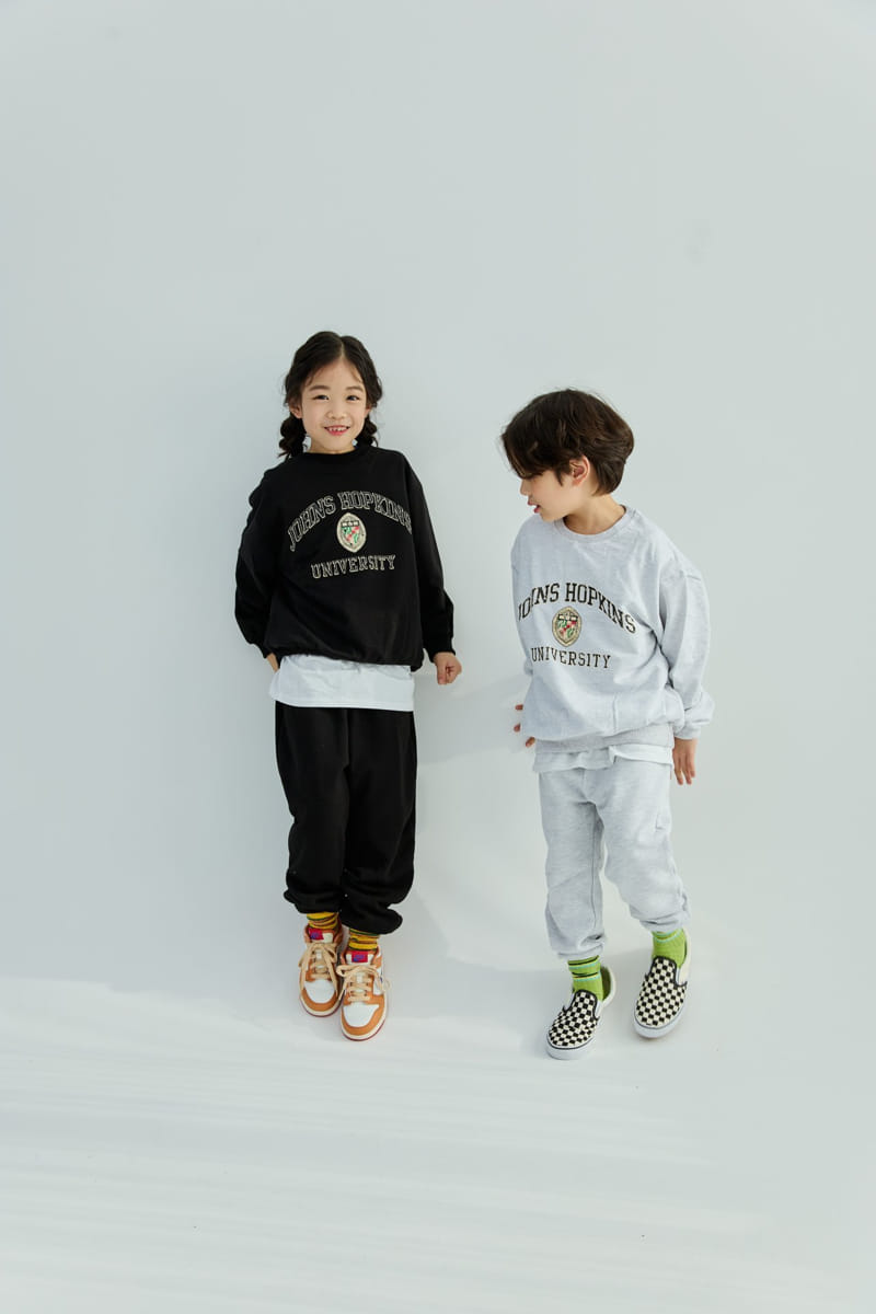 Gugu Kids - Korean Children Fashion - #Kfashion4kids - Johns Hopkins Top Bottom Set - 3