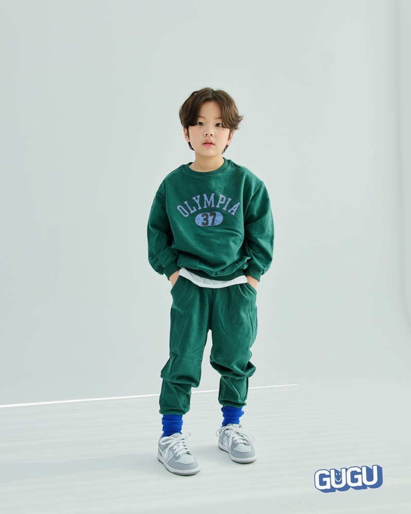 Gugu Kids - Korean Children Fashion - #childofig - 37 Olympia Top Bottom Set With Mom - 10