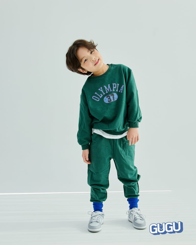 Gugu Kids - Korean Children Fashion - #childofig - 37 Olympia Top Bottom Set With Mom - 9