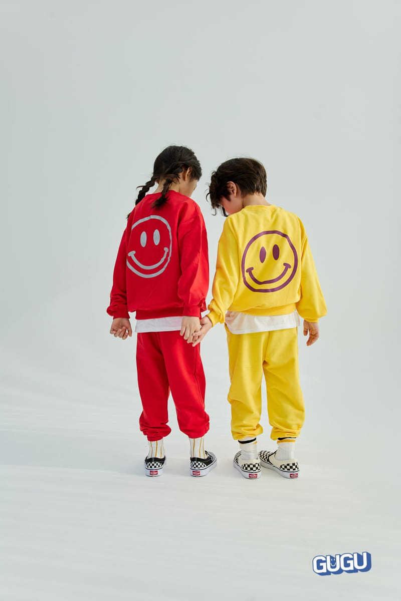 Gugu Kids - Korean Children Fashion - #childofig - Spring Smile Top Bottom Set With Mom - 6
