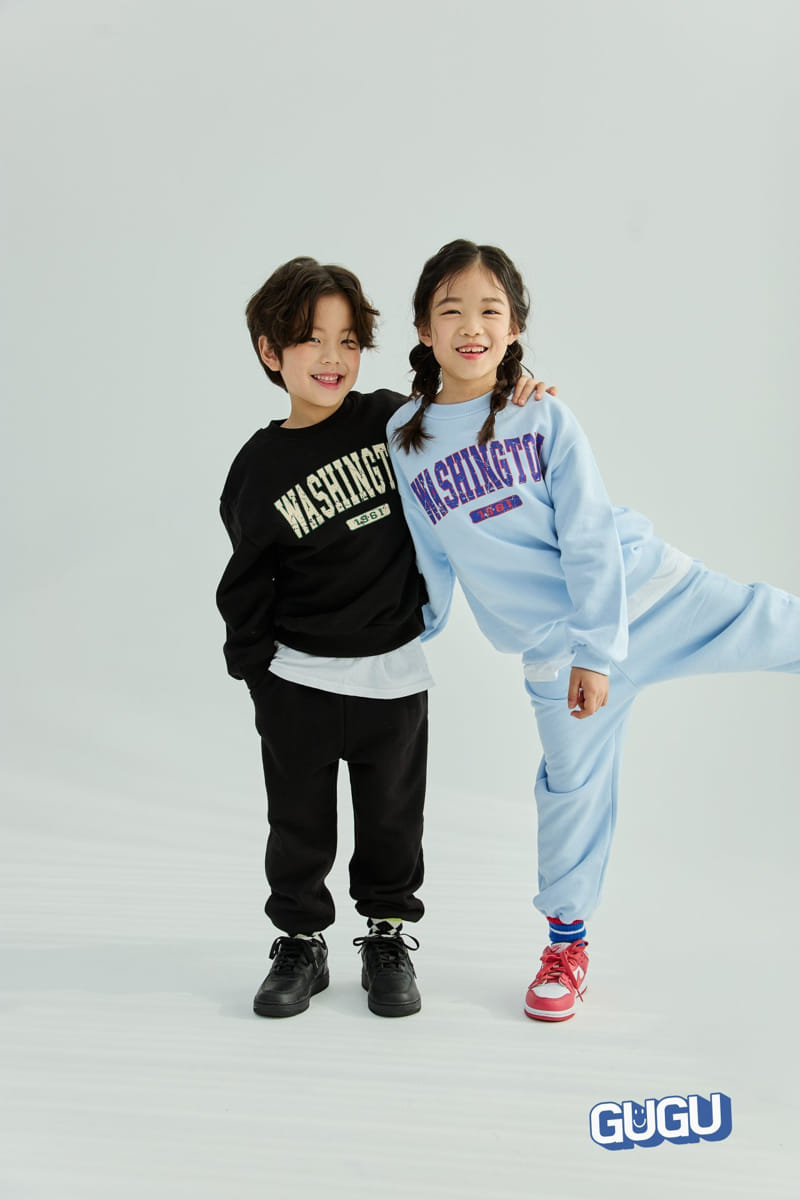 Gugu Kids - Korean Children Fashion - #childrensboutique - Washington Top Bottom Set - 5