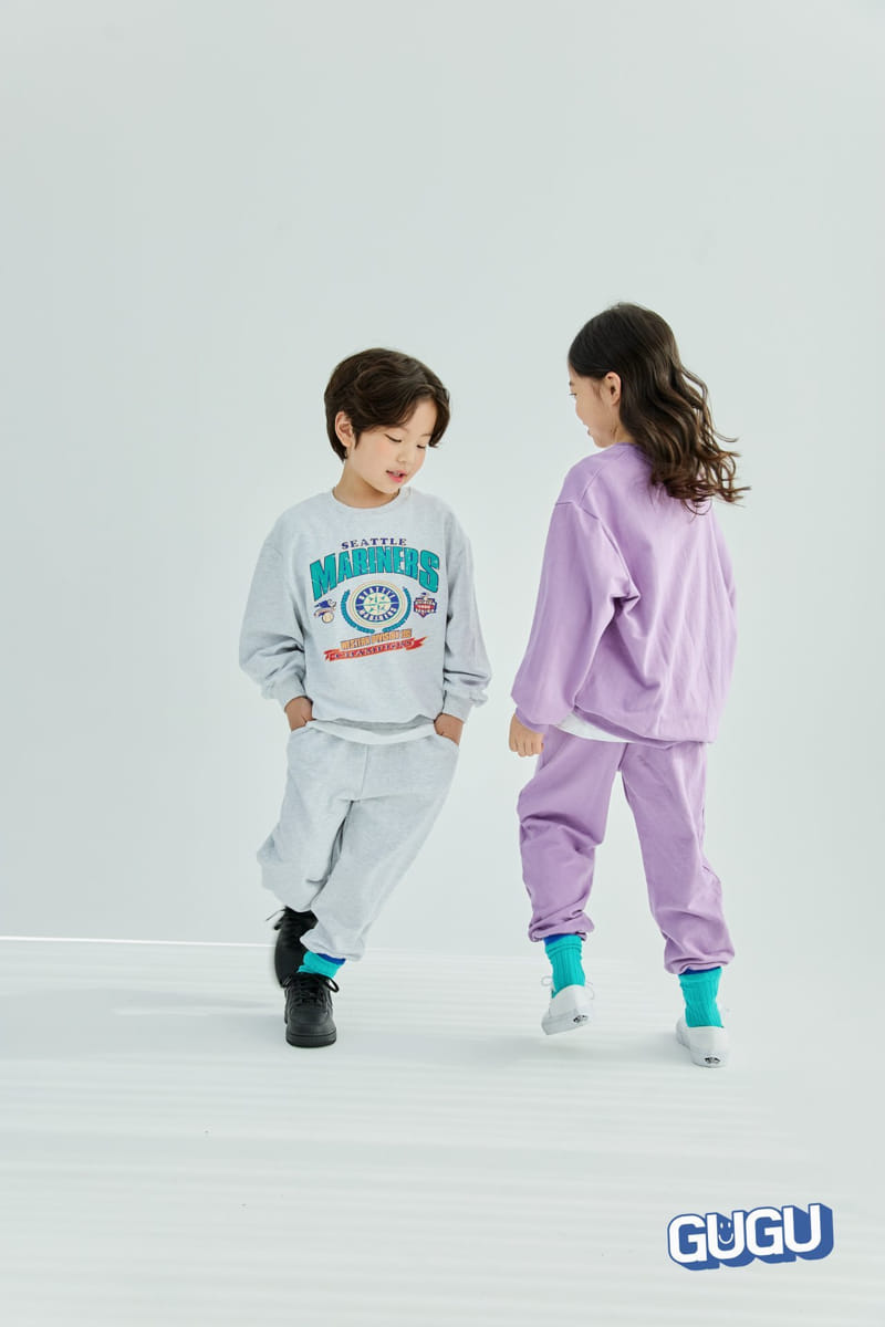 Gugu Kids - Korean Children Fashion - #designkidswear - Mariners Top Bottom Set - 3
