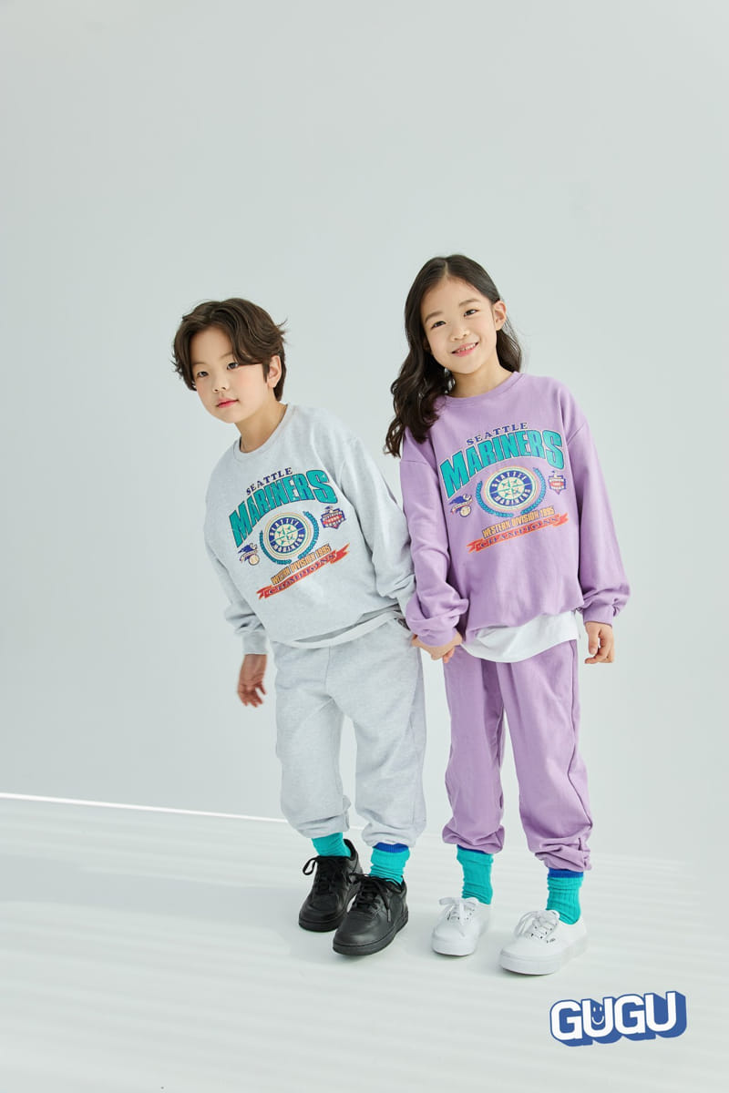 Gugu Kids - Korean Children Fashion - #designkidswear - Mariners Top Bottom Set - 4
