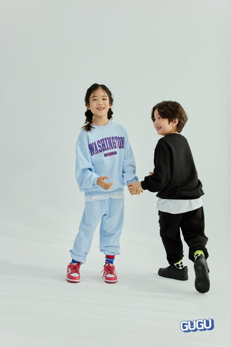 Gugu Kids - Korean Children Fashion - #fashionkids - Washington Top Bottom Set - 8