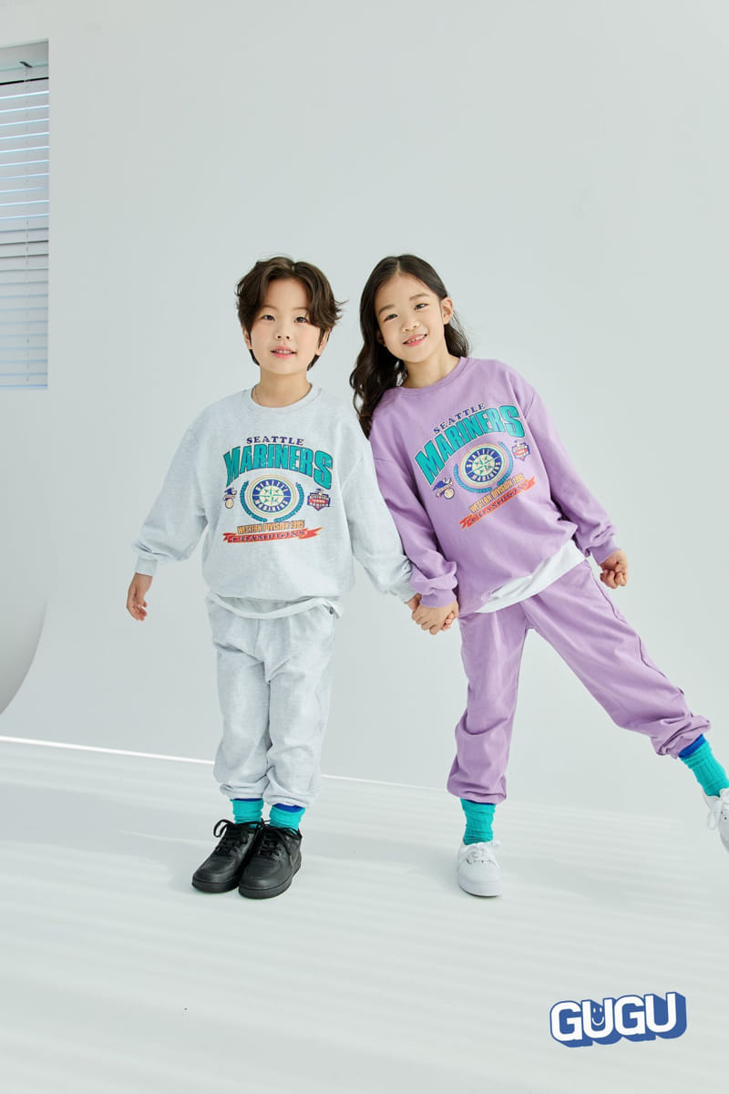 Gugu Kids - Korean Children Fashion - #kidsshorts - Mariners Top Bottom Set - 6