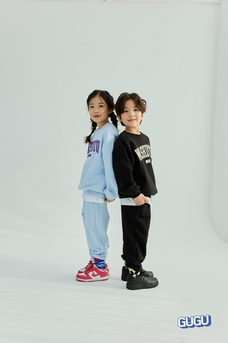Gugu Kids - Korean Children Fashion - #kidsstore - Washington Top Bottom Set - 10