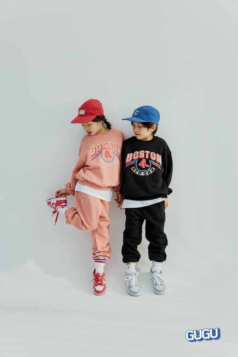Gugu Kids - Korean Children Fashion - #kidzfashiontrend - Boston Top Bottom Set - 7