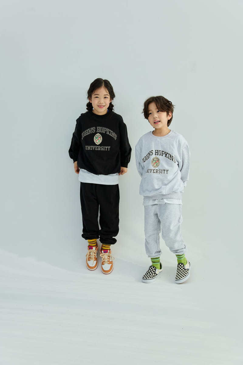Gugu Kids - Korean Children Fashion - #kidzfashiontrend - Johns Hopkins Top Bottom Set - 2