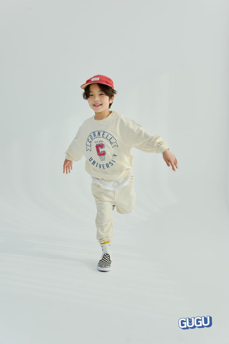 Gugu Kids - Korean Children Fashion - #littlefashionista - Cornell Top Bottom Set With Mom - 3