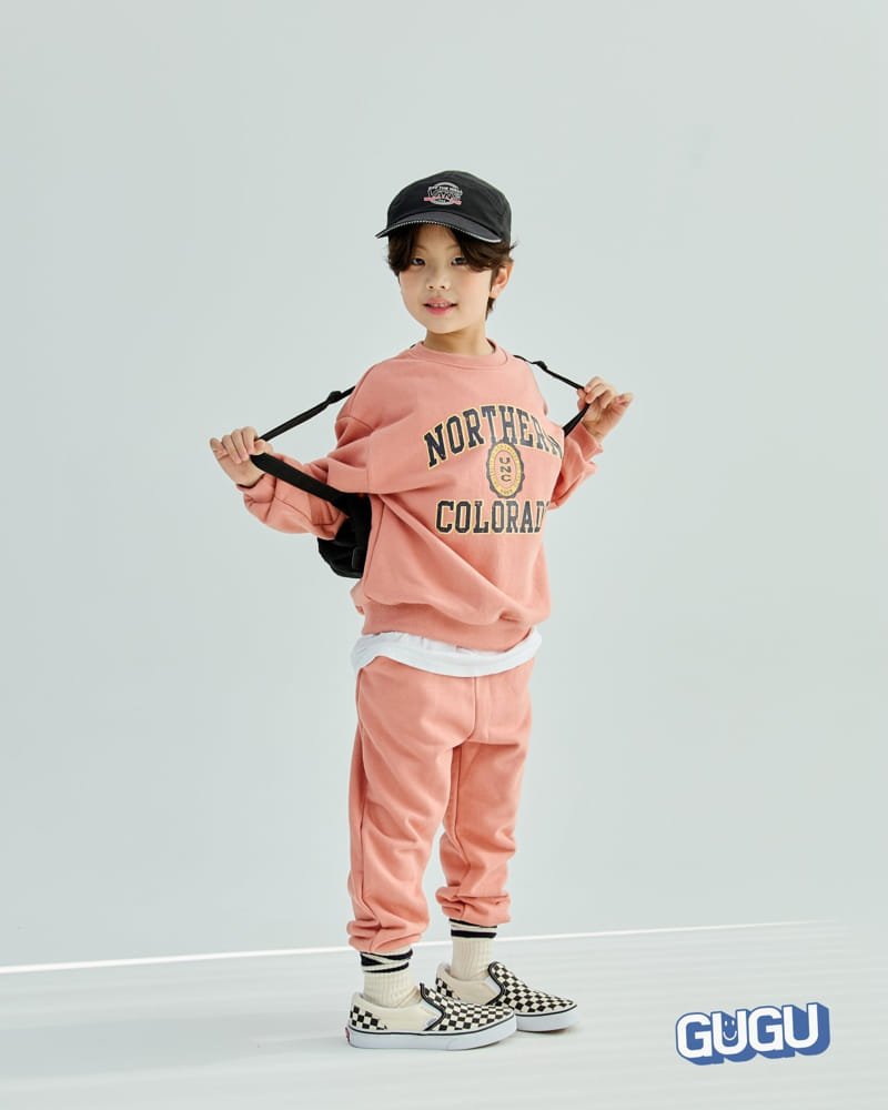 Gugu Kids - Korean Children Fashion - #littlefashionista - Northern Colorado Top Bottom Set - 4