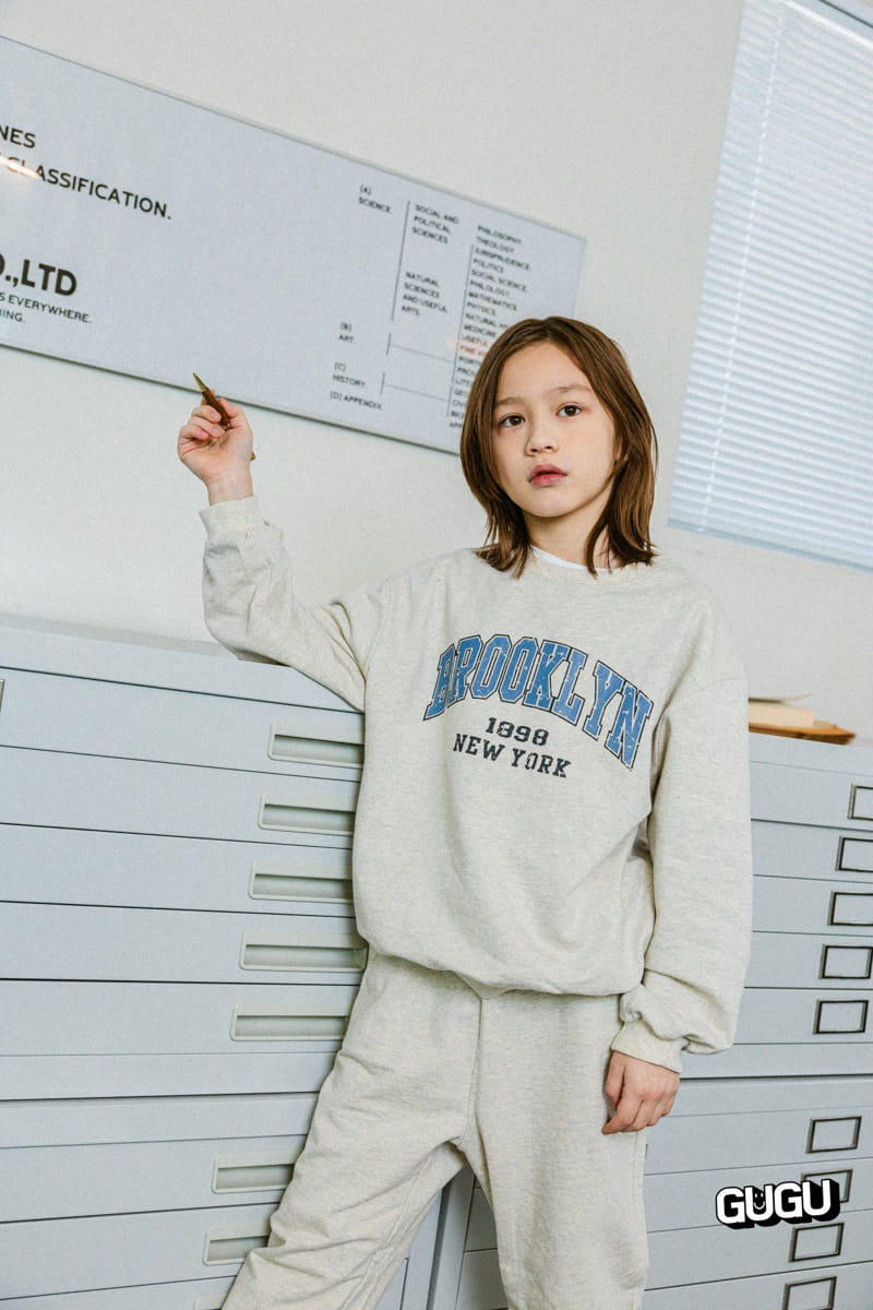 Gugu Kids - Korean Children Fashion - #minifashionista - Brooklyn Top Bottom Set With Mom - 9