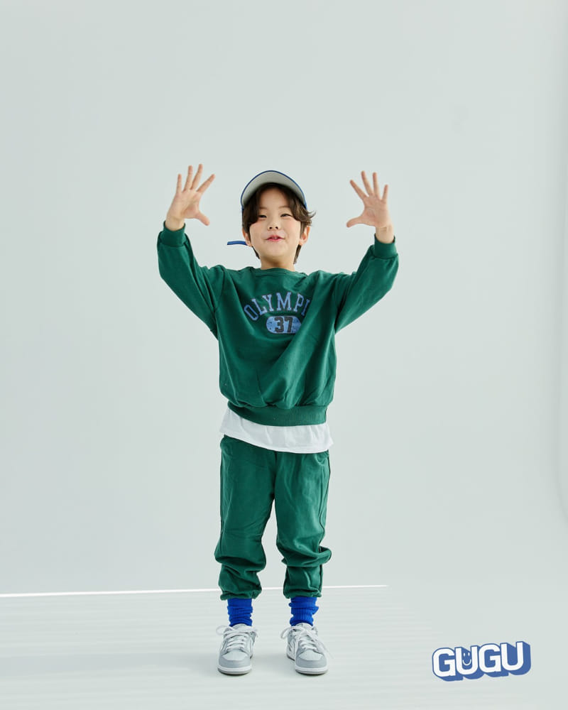 Gugu Kids - Korean Children Fashion - #minifashionista - 37 Olympia Top Bottom Set With Mom - 7