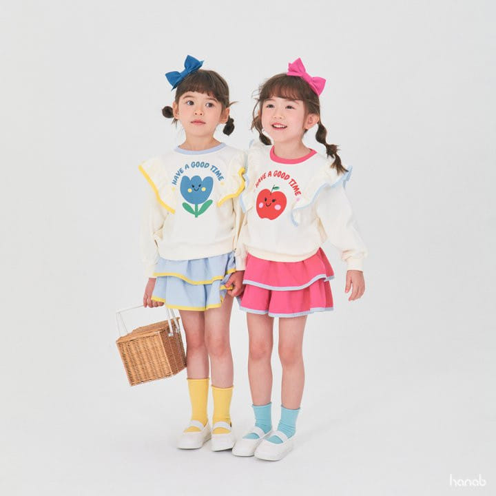 Hanab - Korean Children Fashion - #Kfashion4kids - Good Time  Top Bottom Set - 8