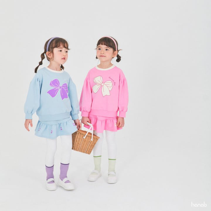 Hanab - Korean Children Fashion - #Kfashion4kids - Romantic Ribbon Top Bottom Set - 7
