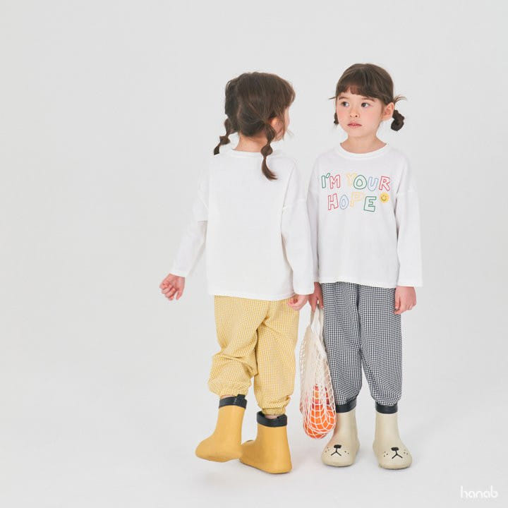 Hanab - Korean Children Fashion - #Kfashion4kids - Check Span Pants - 5