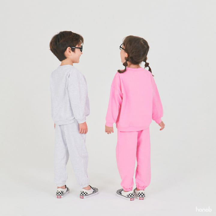 Hanab - Korean Children Fashion - #childofig - Multi Smile Top Bottom Set - 8