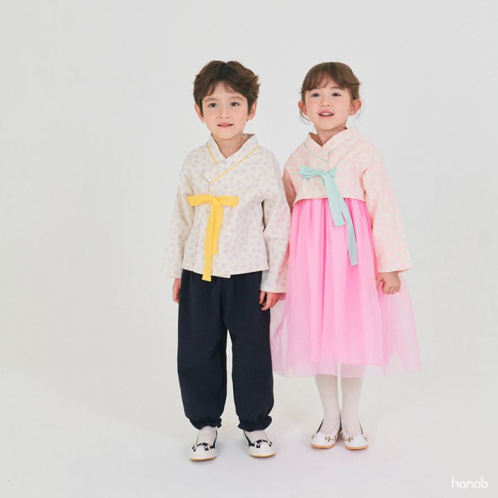 Hanab - Korean Children Fashion - #childofig - Quilted Top Bottom Set - 3