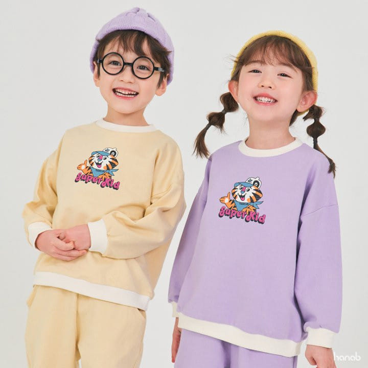 Hanab - Korean Children Fashion - #childrensboutique - Tiger Top Bottom Set - 5