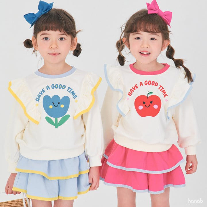 Hanab - Korean Children Fashion - #childrensboutique - Good Time  Top Bottom Set