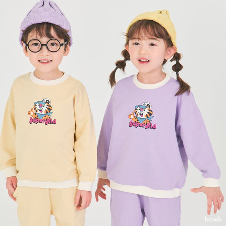 Hanab - Korean Children Fashion - #designkidswear - Tiger Top Bottom Set - 6