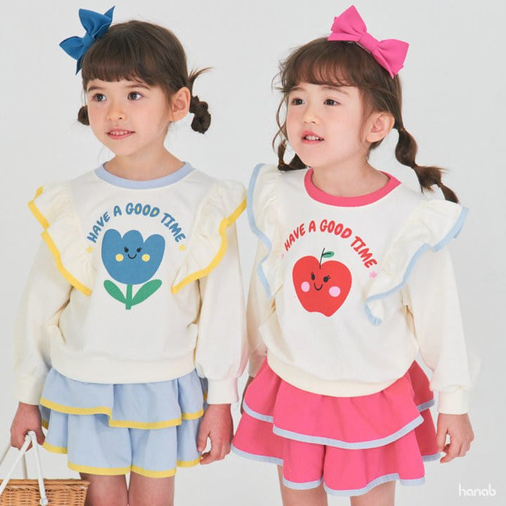 Hanab - Korean Children Fashion - #designkidswear - Good Time  Top Bottom Set - 2