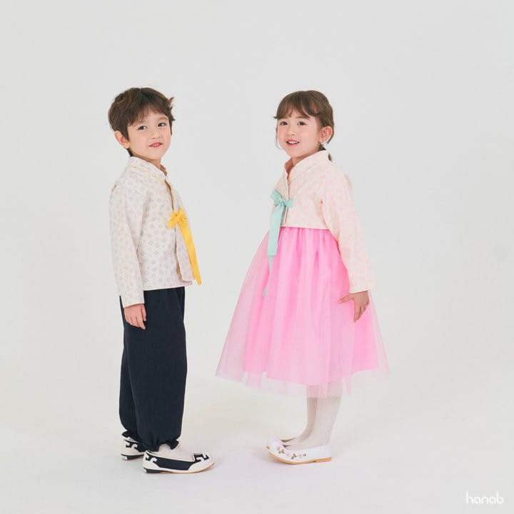 Hanab - Korean Children Fashion - #discoveringself - Quilted Top Bottom Set - 6