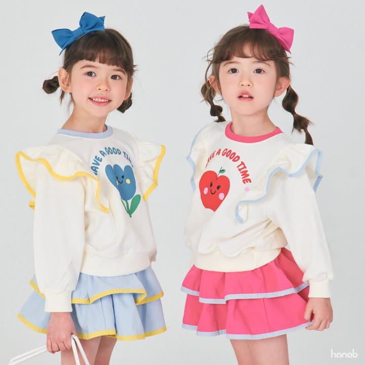 Hanab - Korean Children Fashion - #discoveringself - Good Time  Top Bottom Set - 3