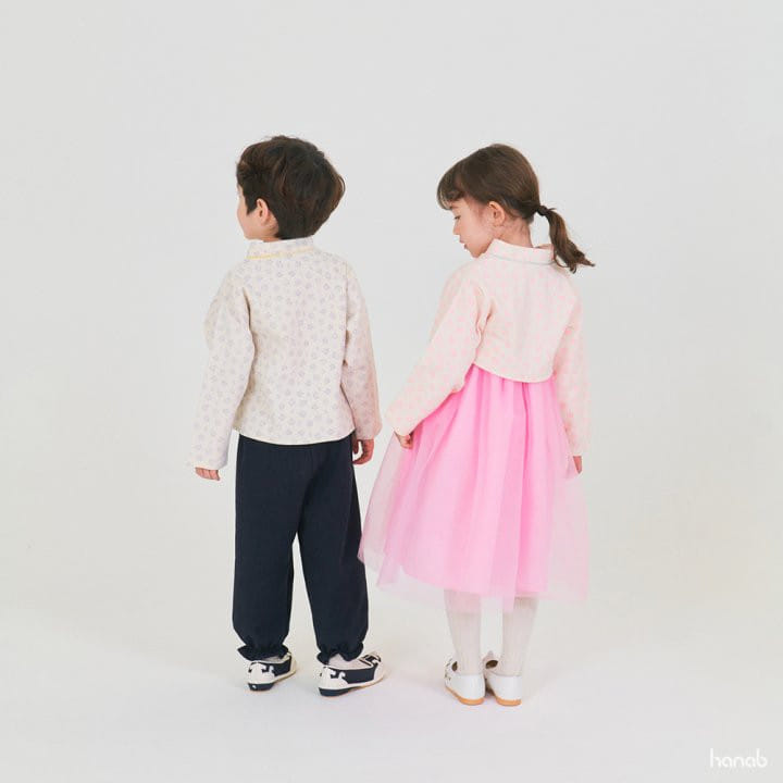 Hanab - Korean Children Fashion - #fashionkids - Quilted Top Bottom Set - 7