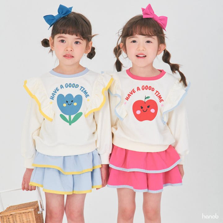 Hanab - Korean Children Fashion - #discoveringself - Good Time  Top Bottom Set - 4