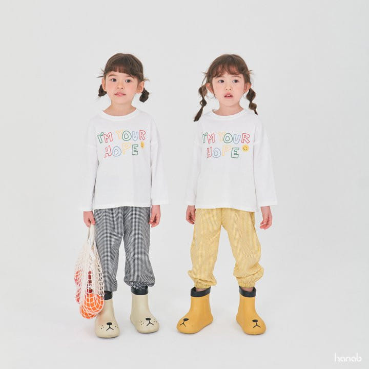 Hanab - Korean Children Fashion - #fashionkids - Check Span Pants