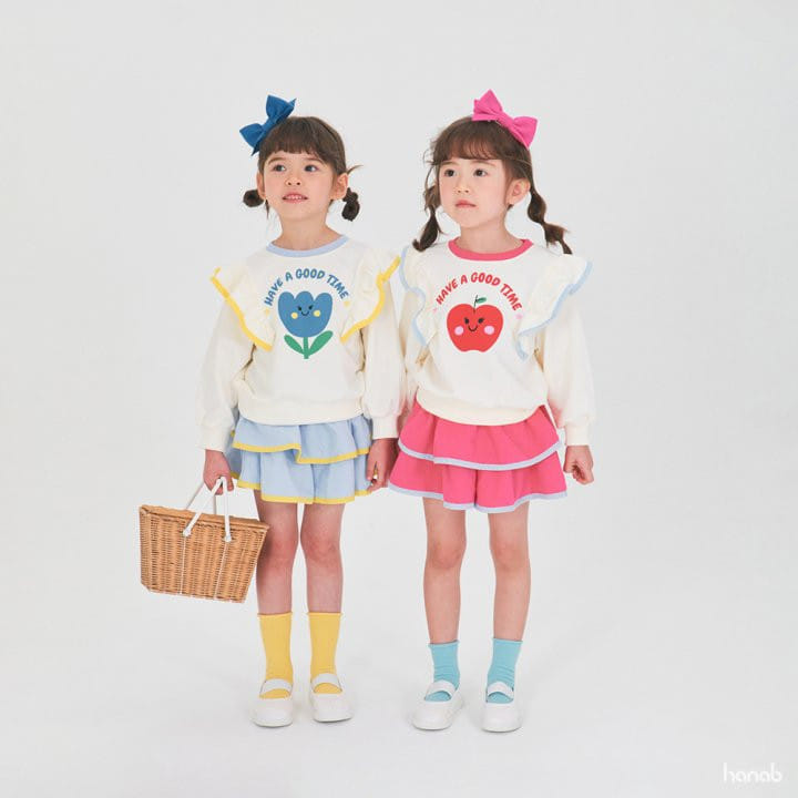 Hanab - Korean Children Fashion - #kidsshorts - Good Time  Top Bottom Set - 5