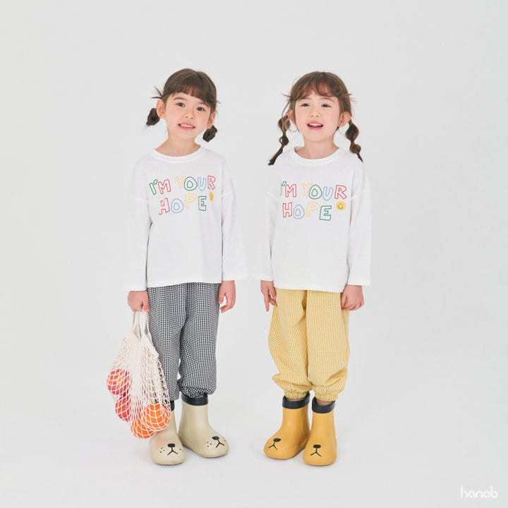 Hanab - Korean Children Fashion - #kidsshorts - Check Span Pants - 2