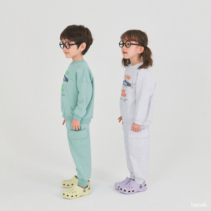 Hanab - Korean Children Fashion - #kidzfashiontrend - Family Top Bottom Set - 8