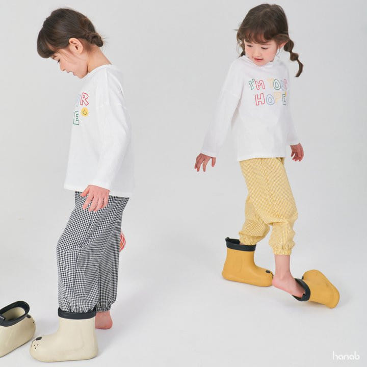 Hanab - Korean Children Fashion - #littlefashionista - Check Span Pants - 6