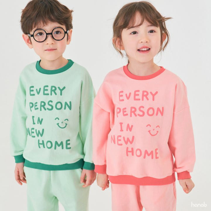 Hanab - Korean Children Fashion - #magicofchildhood - New Home Top Bottom Set