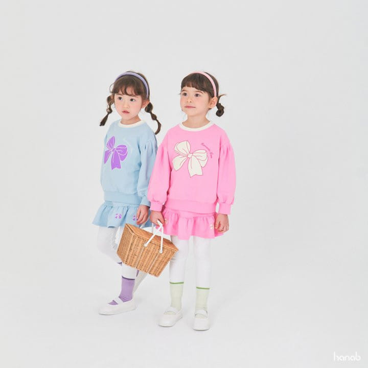 Hanab - Korean Children Fashion - #magicofchildhood - Romantic Ribbon Top Bottom Set - 9