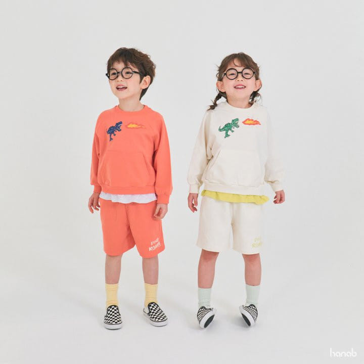 Hanab - Korean Children Fashion - #magicofchildhood - Fire Top Bottom Set - 8