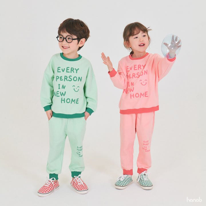 Hanab - Korean Children Fashion - #prettylittlegirls - New Home Top Bottom Set - 4