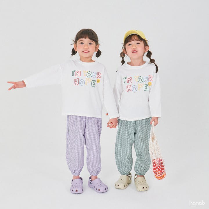 Hanab - Korean Children Fashion - #todddlerfashion - Check Span Pants - 10