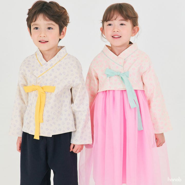 Hanab - Korean Children Fashion - #toddlerclothing - Quilted Top Bottom Set
