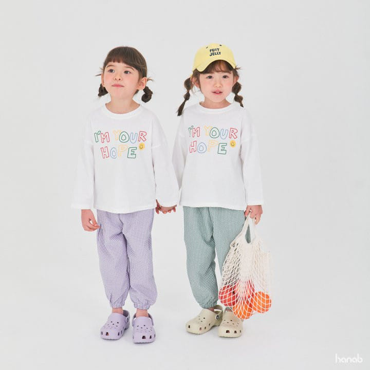 Hanab - Korean Children Fashion - #toddlerclothing - Check Span Pants - 11