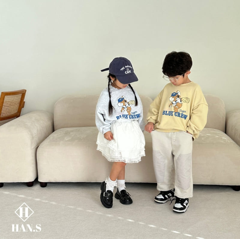 Han's - Korean Children Fashion - #Kfashion4kids - Block Patch Pants - 6