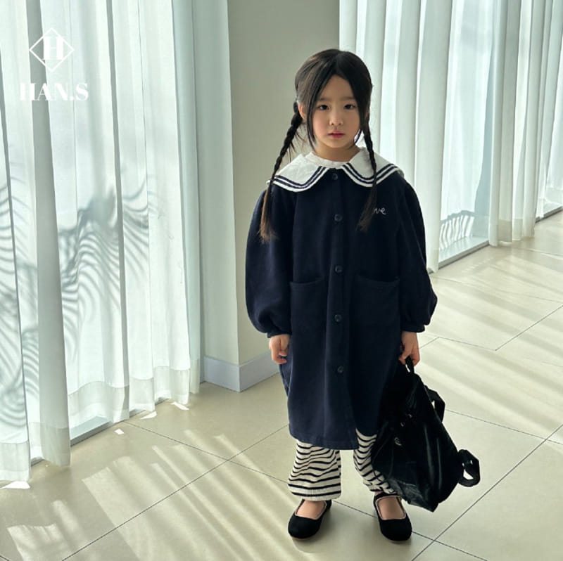 Han's - Korean Children Fashion - #Kfashion4kids - Sailor Collar One-Piece - 2