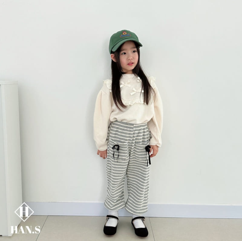 Han's - Korean Children Fashion - #childofig - Ribbon Pocket Pants