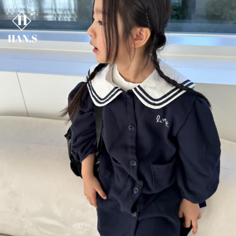 Han's - Korean Children Fashion - #childofig - Sailor Collar One-Piece - 10