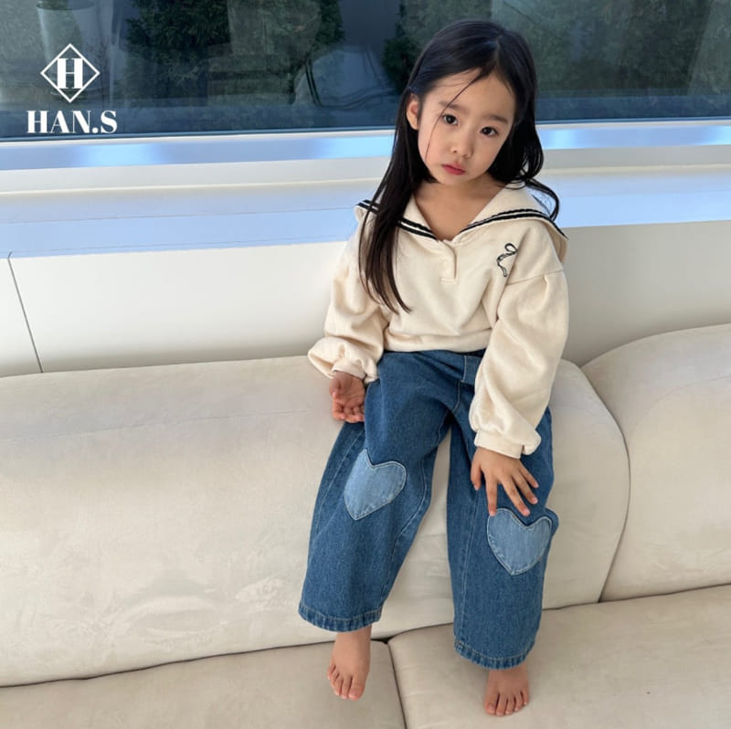 Han's - Korean Children Fashion - #childofig - Heart Pocket Denim - 9