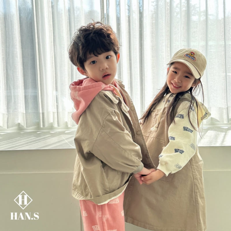 Han's - Korean Children Fashion - #childrensboutique - More Smile Hoody Tee