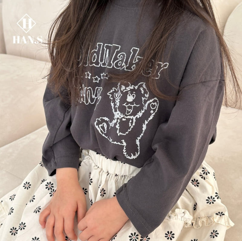 Han's - Korean Children Fashion - #childrensboutique - Funny Bear Tee - 10